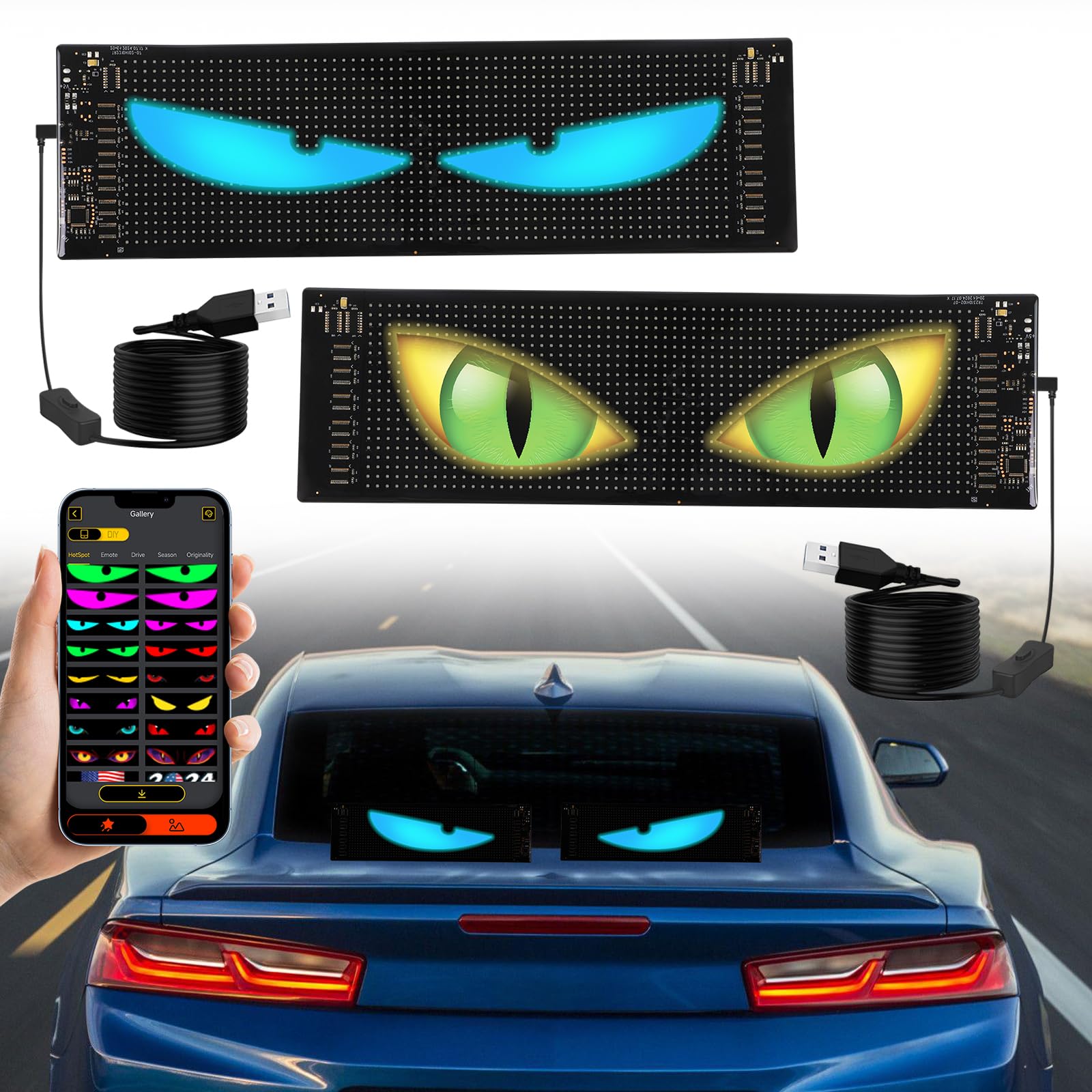 LEDVision™ car eyes light